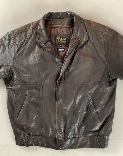 Vintage leather bomber - vintage,