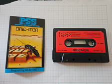 ORIC-MON: Programing aid for Oric-1 -  Cassette. Untested