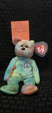Ty Beanie Baby "Peace" Bear