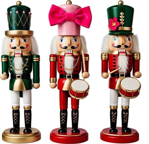 Christmas nutcrackers wall art - christmas,