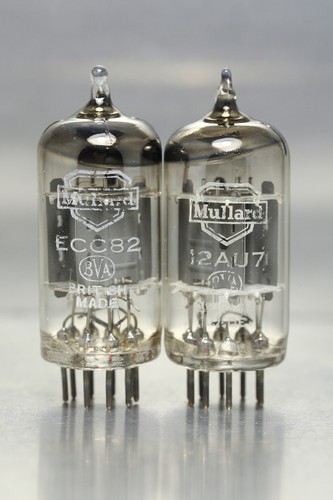 Mullard ecc82 valves - mullard, tubes