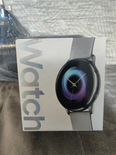 Samsung Galaxy Active Smart Watch SM-R500, Silver With Grey Active Strap.