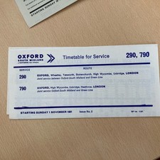 Oxford. South. Midland.   Bus