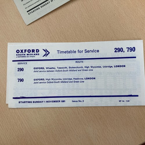 Oxford south midland bus - ,