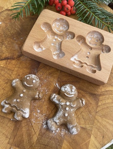 Gingerbread man wooden - wooden, cookie