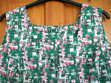vintage mod / 60s pinafore
