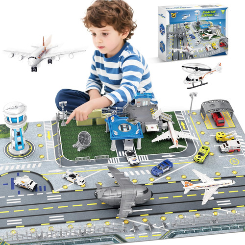 Airplane toy set with - toy,