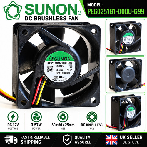 12v cooling fan sunon - dc,