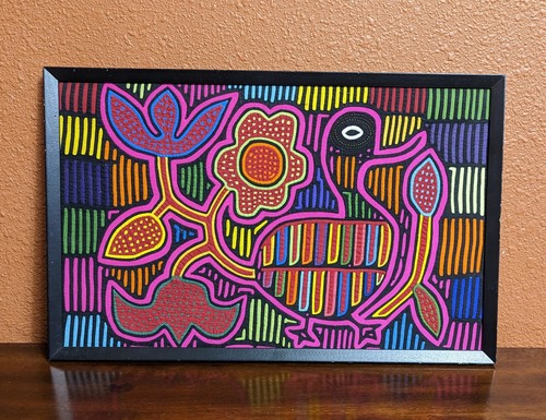Vintage kuna mola folk fabric - vintage,