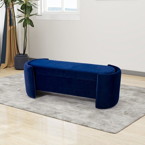 Oval velvet storage - oval,
