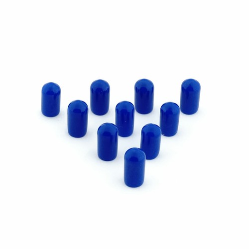 10x blue pvc brake bleed - blue,
