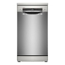 Bosch Series 4 Freestanding Slimline Dishwasher - Smart Wi-Fi, Brushe SPS4HMI49G