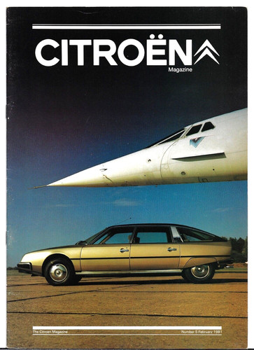 Citroen magazine issue - magazine, no5