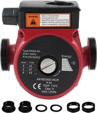 Central Heating Pump Hot Water Boiler Radiator Circulation Pump 3.43m3/H 130mm