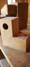 Med sized L shaped nestbox for parrots ringnecks kaki  rosellas etc16"x15"x8"X8"