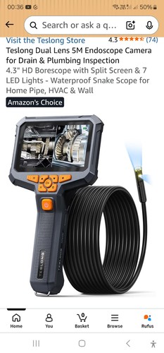 Endoscope camera dual - endoscope, lens