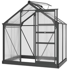 6x4ft polycarbonate greenhouse - 6x4ft,