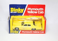 Dinky 278 Plymouth Yellow Cab