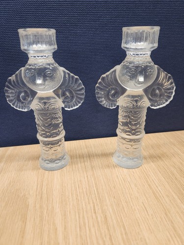 Pair bjorn wiinblad glass - pair,
