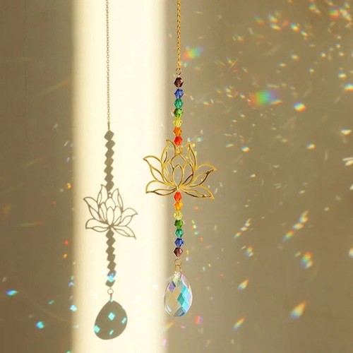 Crystal sun catcher prism - crystal,