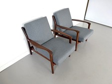 Pair 1960s solid - 1960s, teak