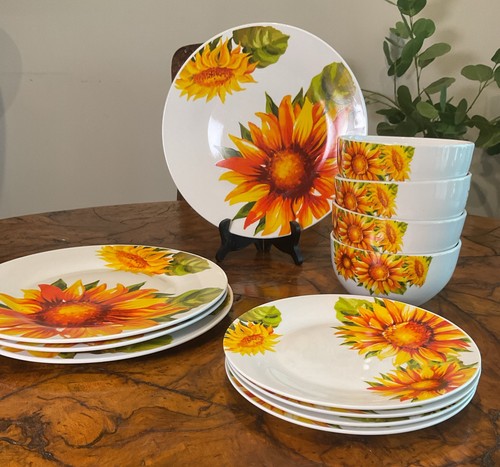 Vtg royal norfolk sunflower - royal,