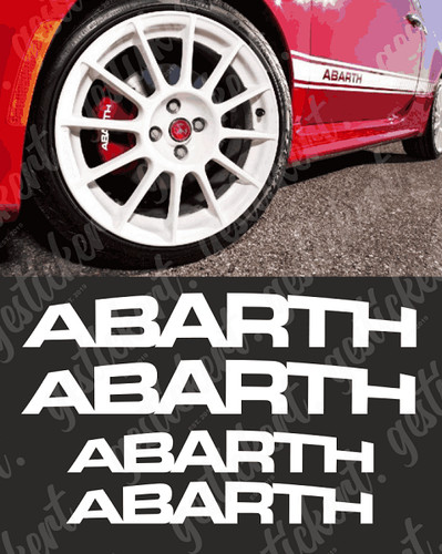 Set brake caliper sticker - set,