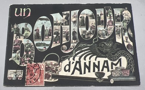 Indochina annam post - annam, with