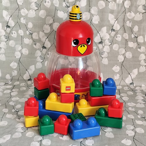 Vintage lego duplo primo - primo, red