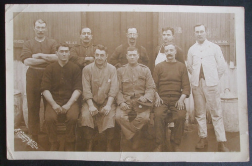 Ww1 rppc british - rppc, soldiers