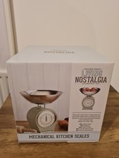 Living Nostalgia Mechanical Kitchen Scales Old-Fashioned Analogue Dial
