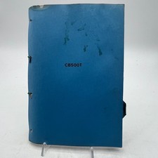 Honda CB500T Factory Setup