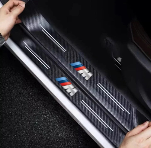 5pcs bmw carbon fibre adhesive - fibre,