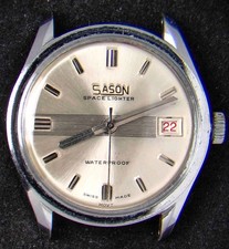 Sason Space Lighter Men's Manual-Wind Vintage Watch -- Running/Repairs