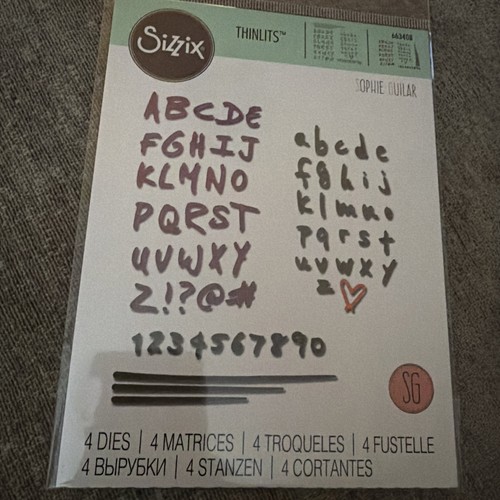 Sizzix thinlits 663408 - thinlits, doodle