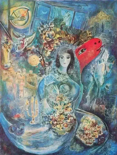 Marc chagall lithograph the - marc,