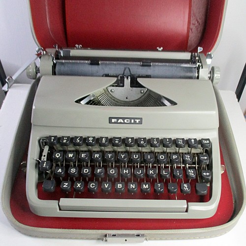 Vintage facit tp1 - facit, typewriter