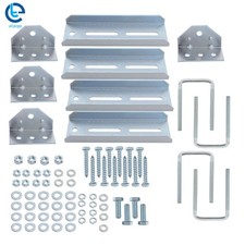 4Pack 8" Galvanized Swivel Top
