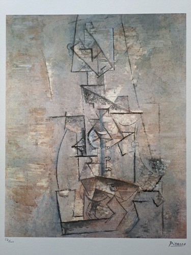 Pablo picasso signed cubist - pablo,