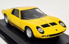 Atlas 1/43 - Lamborghini Miura SV Yellow Diecast Scale Model Car
