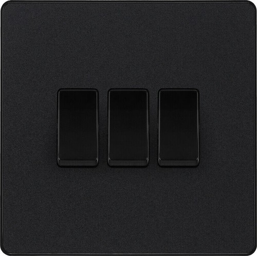Evolve matt black screwless - matt,