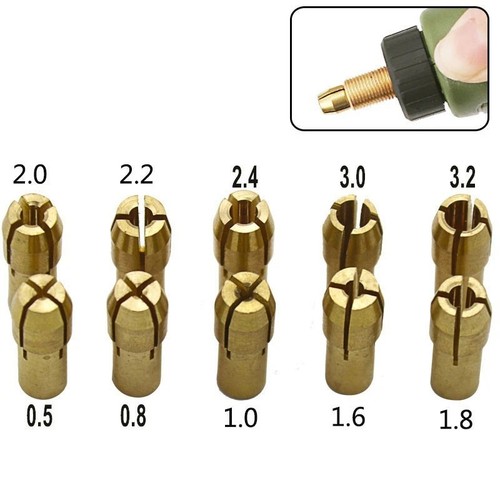 10pcs mini drill chuck adapter - 10pcs,