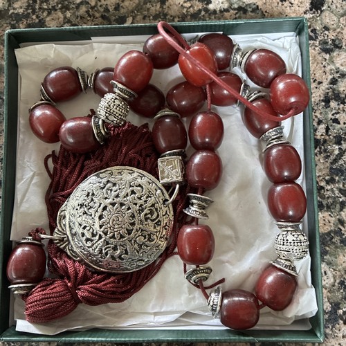 Giant prayer worry beads high - giant, beads.