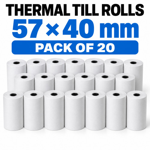 Till rolls 57x40 thermal roll - rolls,