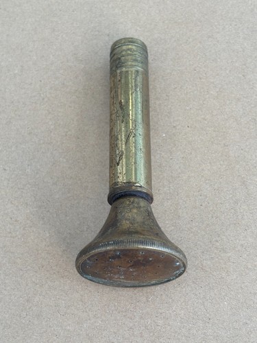 Vintage brass garden hosepipe - brass,
