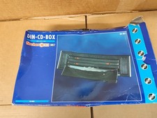 FISCHER DIN CD BOX HOLDER - 4 DISC COMPACT STORAGE - CITROEN BERLINGO XM