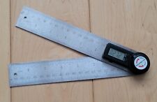 Digital Angle Finder 0 - 360° Digital  Inclinometer Stainless Steel Protractor 