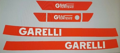 Garelli gran turismo decal kit - turismo,