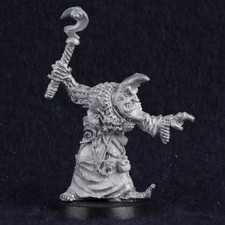 Realm of Chaos Champion Tzeentch Moon Head Scythe Disc Rider Metal Citadel W817