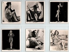 Carreras: Film Stars 1938 Full Set 54 Large Photo Cigarette Cards